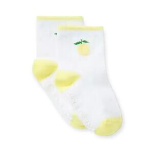 Janie and Jack NWT Lemon Sock. 0-3 Months